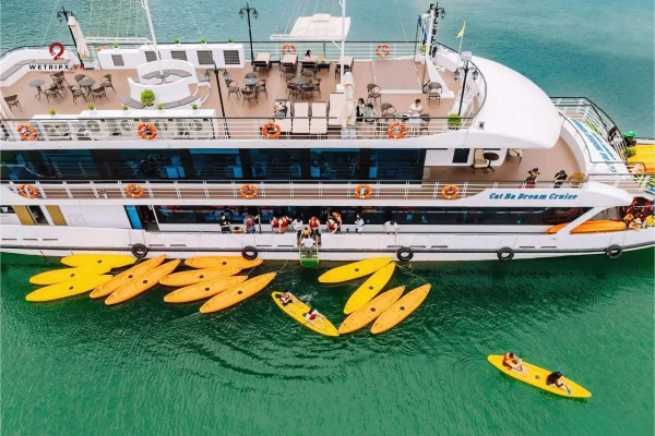 tour vịnh lan hạ - du thuyền cát bà dream cruise