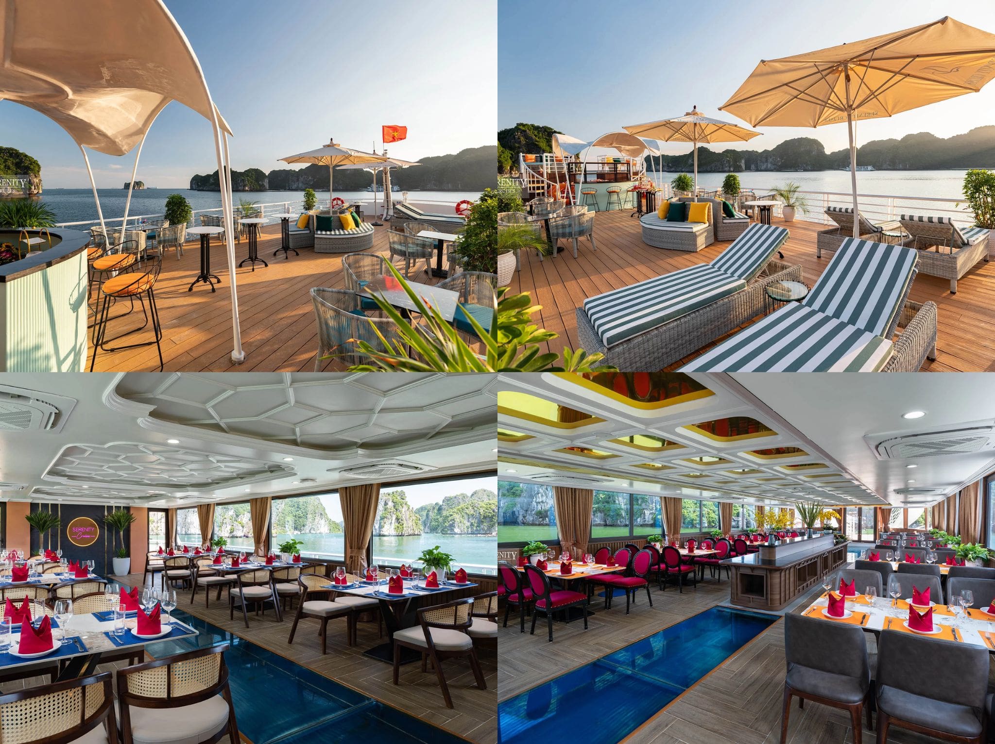 Top 5 Du Thuyền Tốt Nhất Tại Vịnh Lan Hạ, Cát Bà 2025 10 Serenity Explorer Cruise Cát Bà