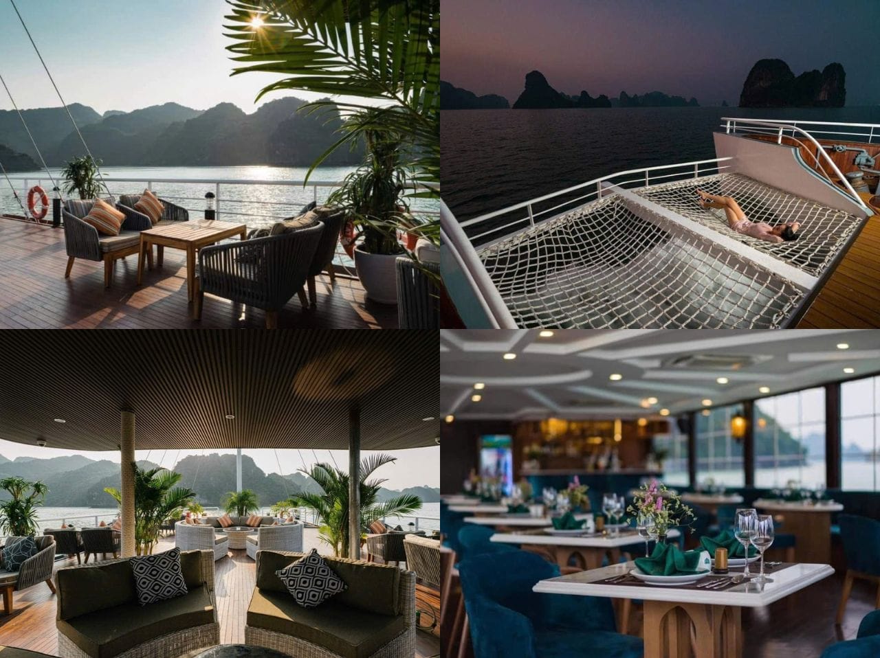 Top 5 Du Thuyền Tốt Nhất Tại Vịnh Lan Hạ, Cát Bà 2025 6 Du thuyền The Catamaran Cát Bà
