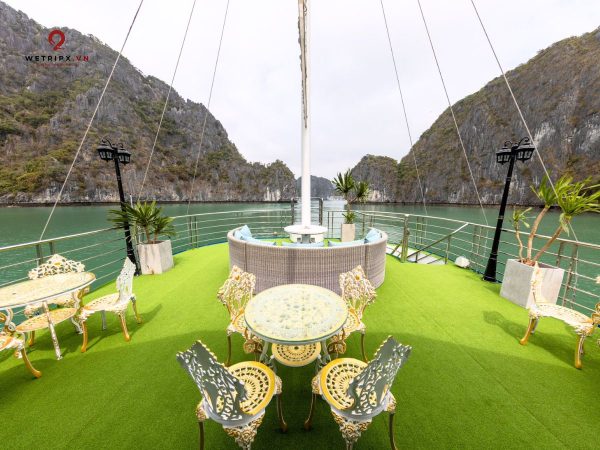 du thuyền cát bà bay luxury cruise 86 vịnh lan hạ