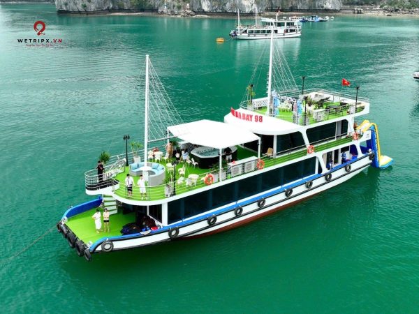 du thuyền cát bà bay luxury cruise 86 vịnh lan hạ