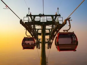 xe hà nội cát bà đi cáp treo