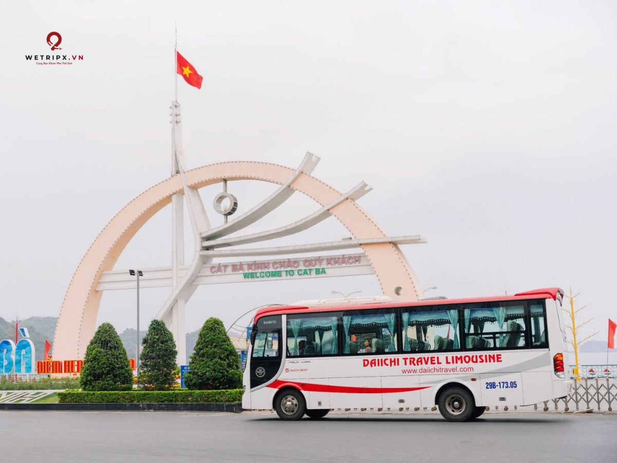 xe khách đi Cát Bà - Daiichi travel