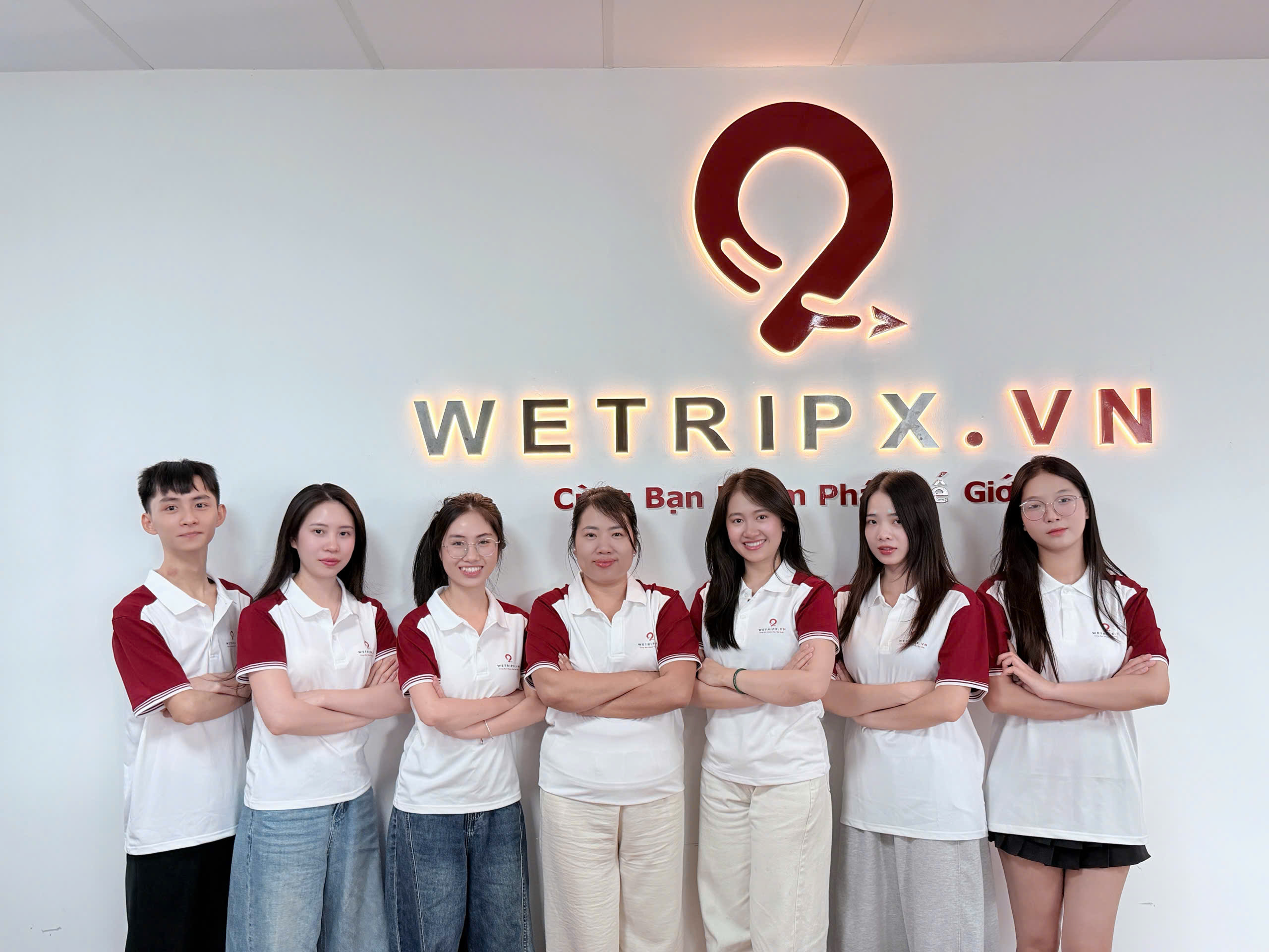 Đội ngũ nhân sự của Wetripx Travel