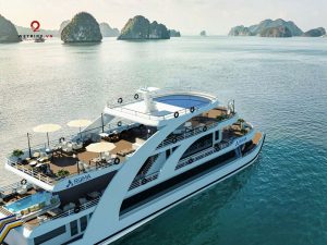 Du thuyền 5 sao Aroma Roza Cruise Cát Bà