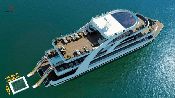 Du thuyền 5 sao Aroma Roza Cruise Cát Bà