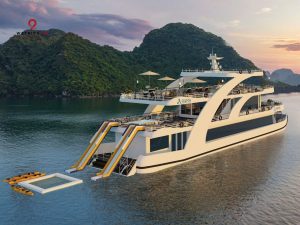 Du thuyền 5 sao Aroma Roza Cruise Cát Bà