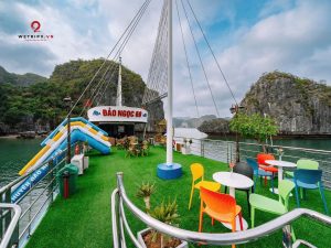 du thuyền đảo ngọc 69 cát bà vịnh lan hạ