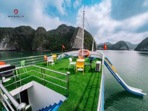 du thuyền đảo ngọc 69 cát bà vịnh lan hạ