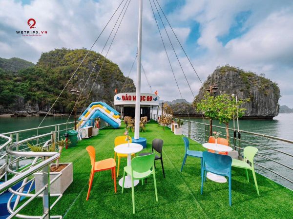 du thuyền đảo ngọc 69 cát bà vịnh lan hạ