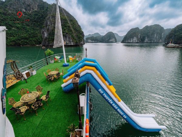 du thuyền đảo ngọc 69 cát bà vịnh lan hạ
