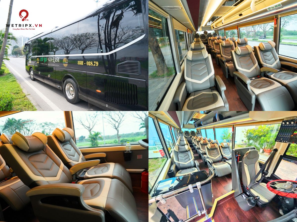 Xe Limousine Hà Nội Cát Bà: Top 5 Hãng Chất Lượng Nhất 2025 5 Limousine Hà Nội Cát Bà Go Easy Bus