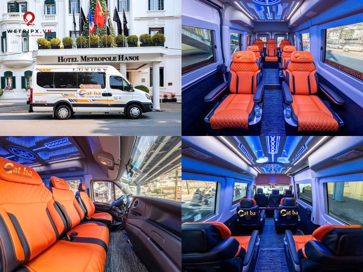 Xe Limousine Hà Nội Cát Bà: Top 5 Hãng Chất Lượng Nhất 2025 6 xe limousine hà nội cát bà good morning Cát Bà