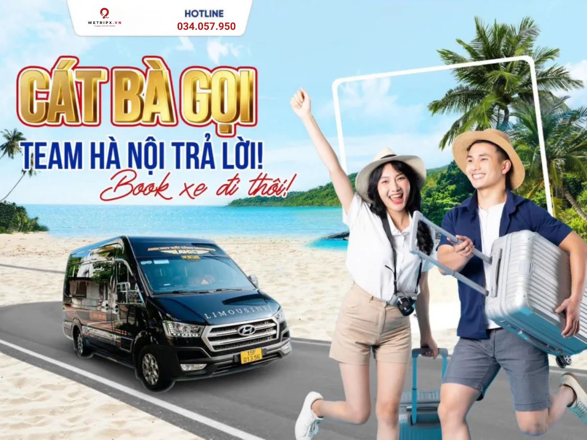 Xe limousine hà nội cát bà
