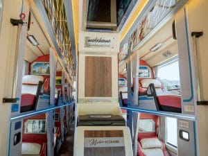 Ha Giang to Cat Ba Mobile Hotel Sleeper Bus – 34 Private Rooms