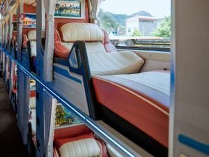 Ha Giang to Cat Ba Mobile Hotel Sleeper Bus – 34 Private Rooms