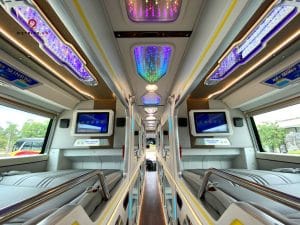 Sapa – Cat Ba Direct Royal Cabin Bus (22 Private Rooms)