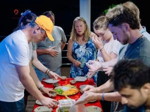 Join a cooking class featuring traditional Vietnamese dishes