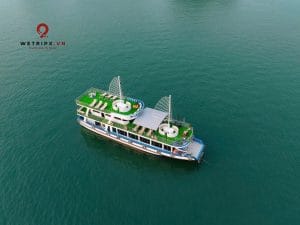 Du thuyền hạng sang thăm vịnh