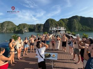Sunset Party on Hideaway Cruise