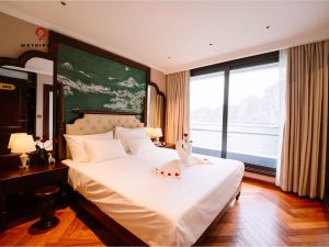 Deluxe double cabin with balcony